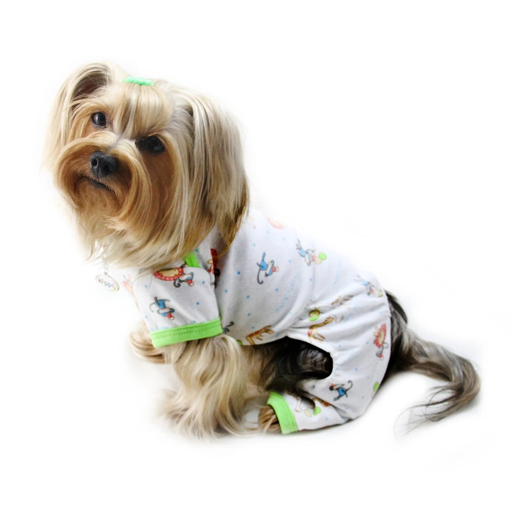 Knit Cotton Pajamas with Party Animals - Your Pet Connection