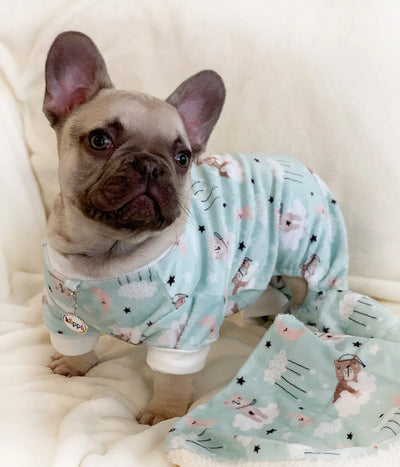 Klippo Pet Ultra Soft Furry Pajamas XS