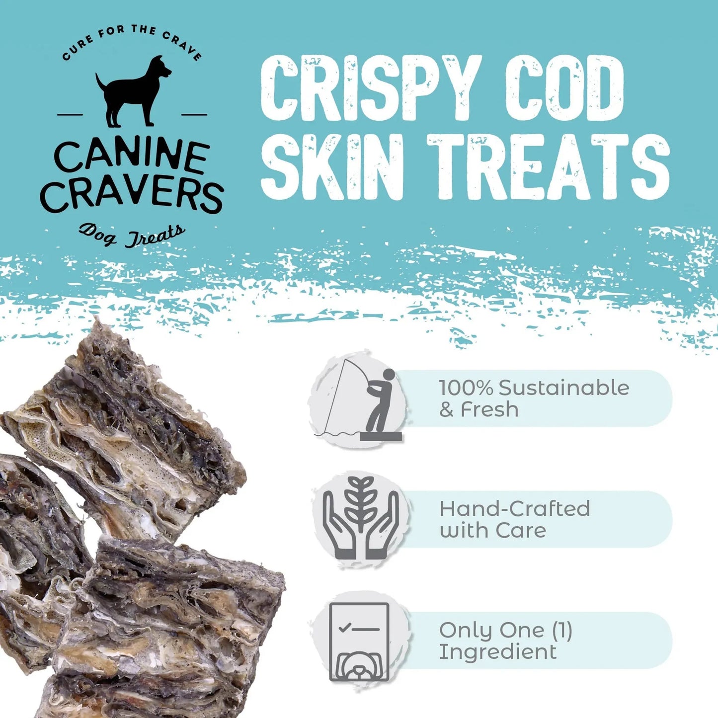 Crispy Cod Skins - Your Pet Connection
