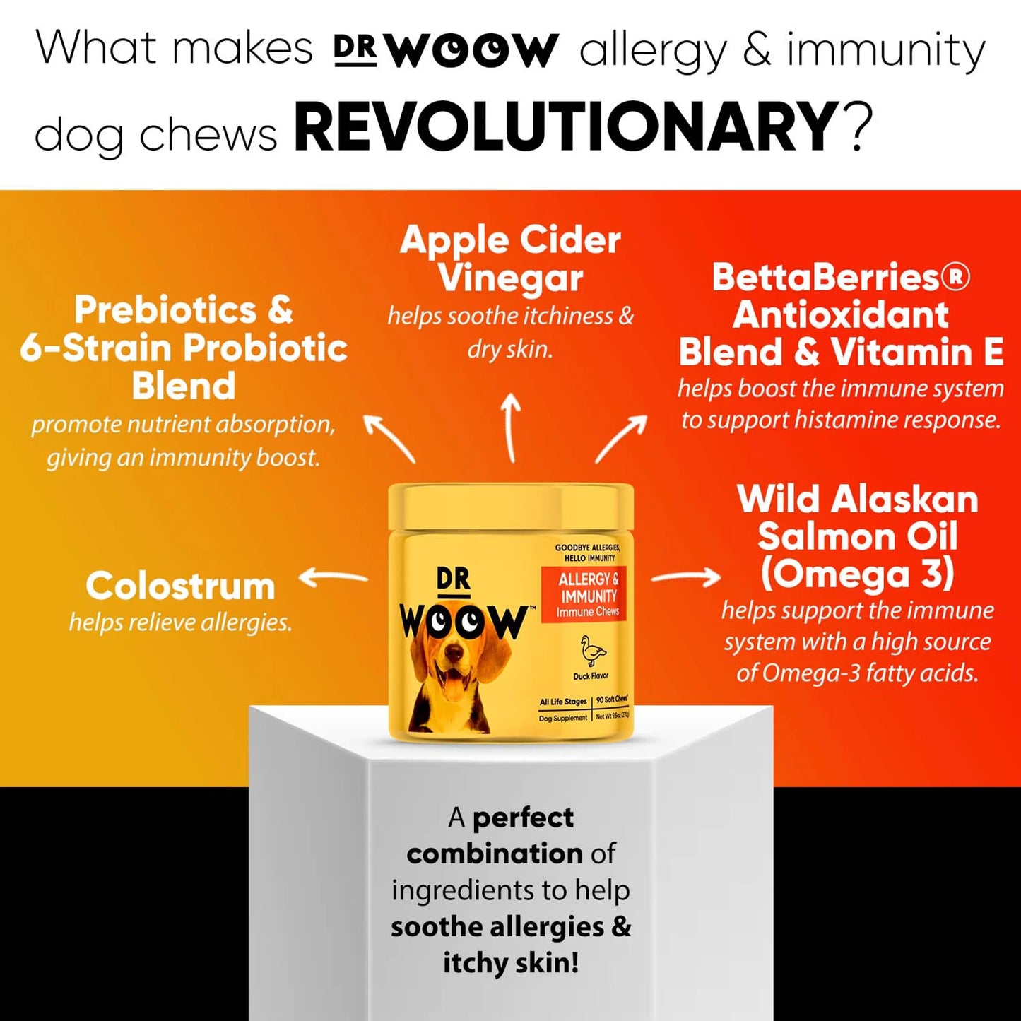 Dr Woow Allergy and Immunity Soft Chews - Your Pet Connection