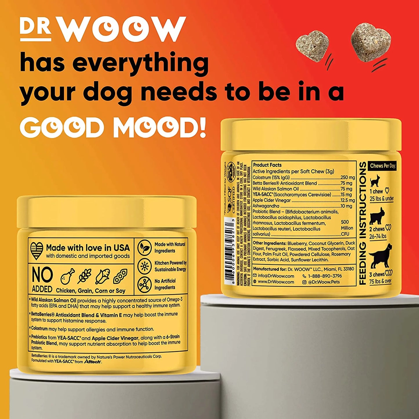 Dr Woow Allergy and Immunity Soft Chews - Your Pet Connection