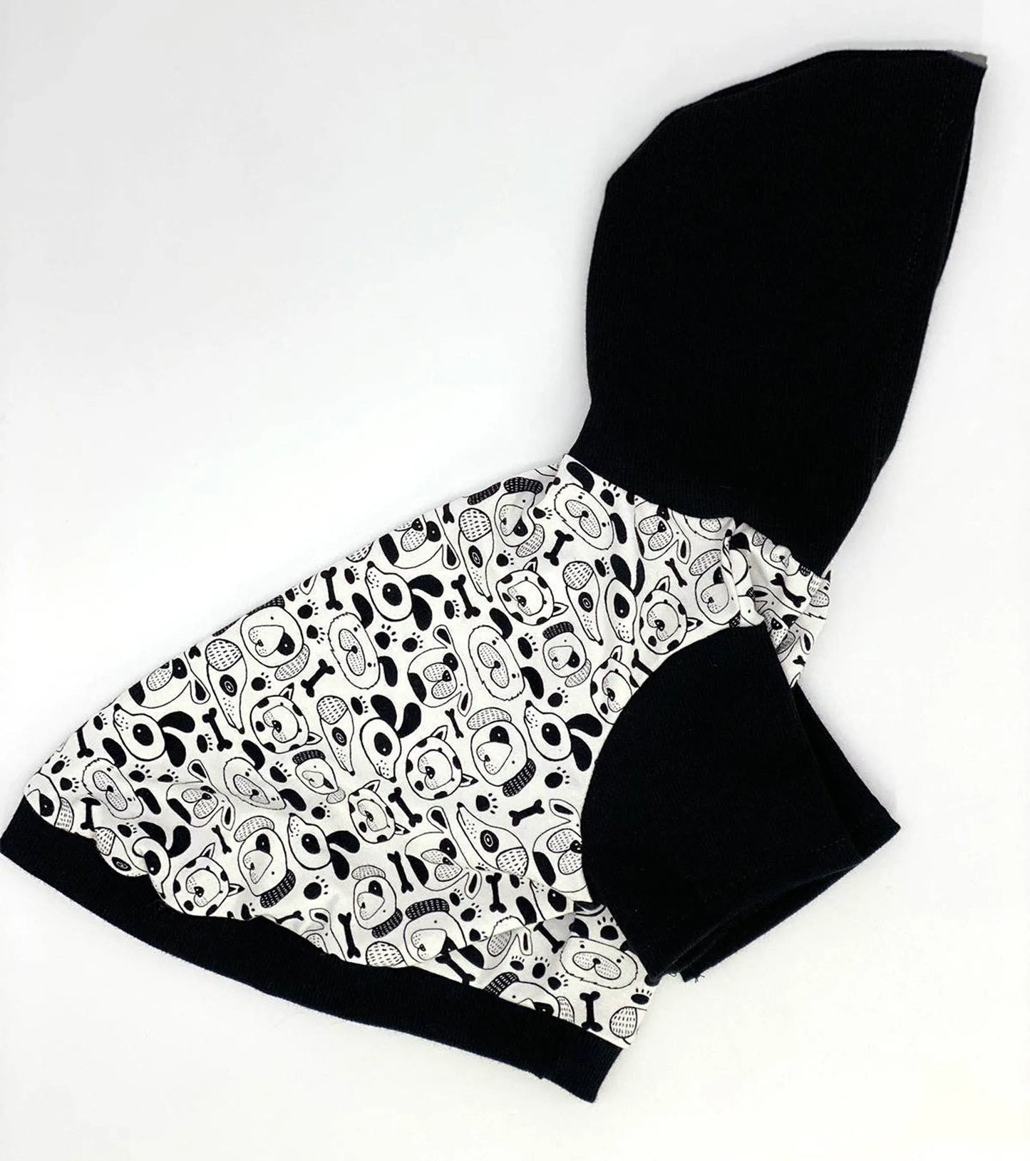 DoggieCoutureNY Cozy Dog Hoodie with Pop-Art Style XS M