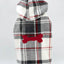 "Snowy Roads" Luxe Fleece Blanket Hoodie in Lodge Plaid - Your Pet Connection