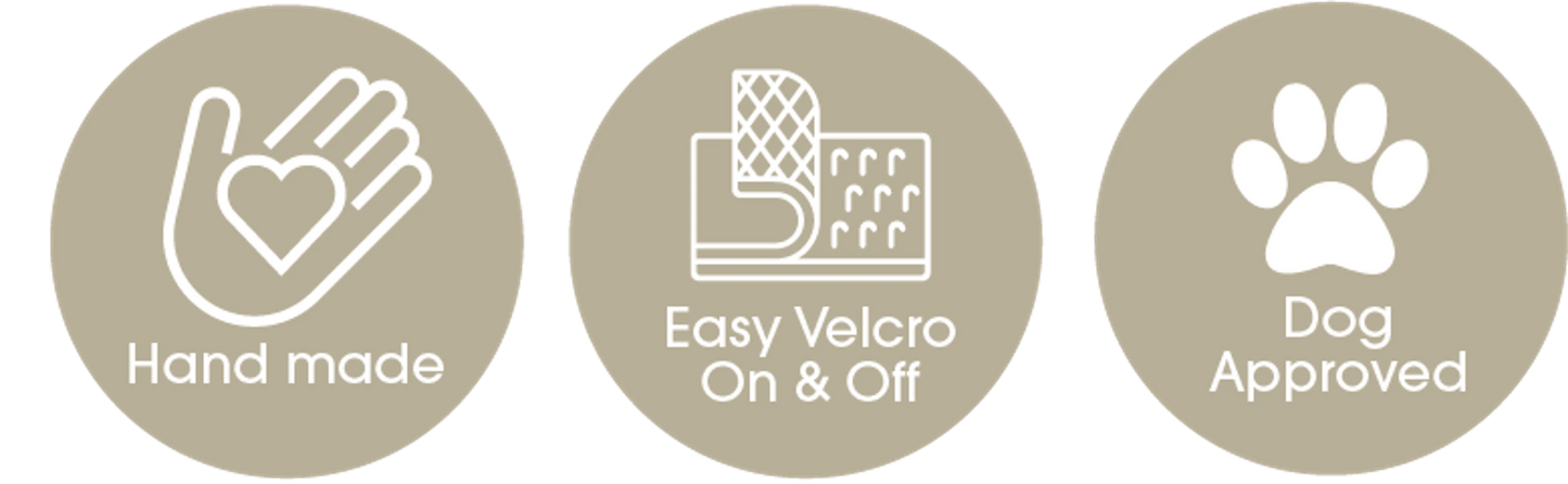 DoggieCoutureNY Navajo Ranch Dog Coat Denim Medium