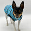 DoggieCoutureNY Teal Leopard Dog Tank XS-S-M