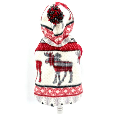 "Through the Woods" Luxe Fleece Blanket Hoodie w/ Pom Pom - Your Pet Connection
