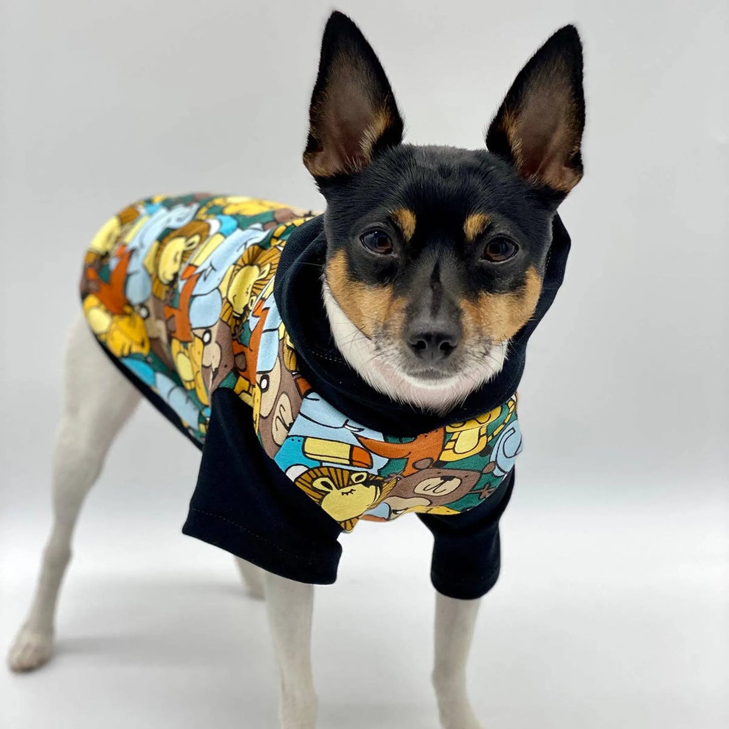 DoggieCoutureNY Zoo Animal Print Dog Hoodie