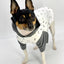 DoggieCoutureNY Cozy Bone Print Dog Hoodie X-Small