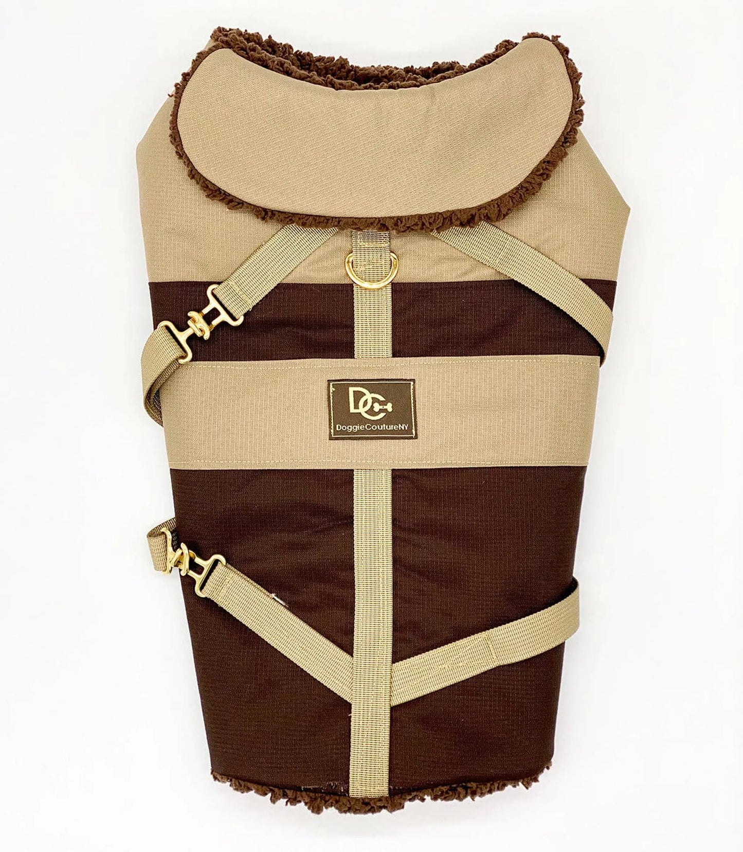 "Classic Mocha Latte" - DCNY Equestrian Collection - Your Pet Connection
