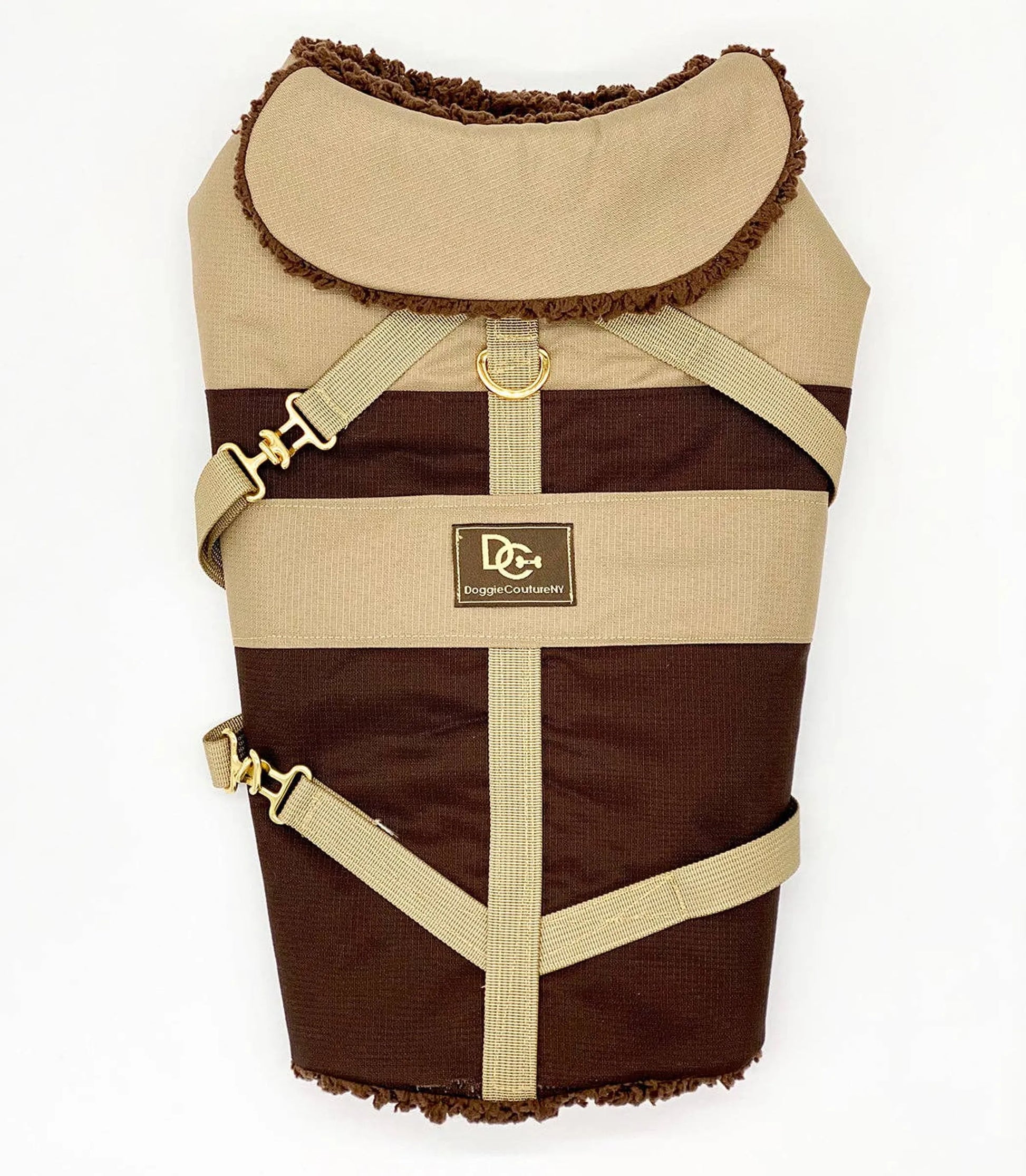 "Classic Mocha Latte" - DCNY Equestrian Collection - Your Pet Connection