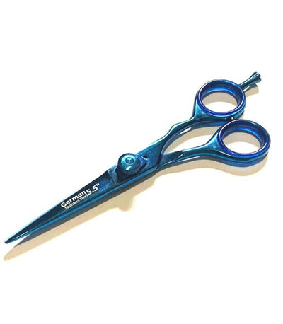 German Stainless Professional Dog Pet Grooming Shears Blue Color - Your Pet Connection