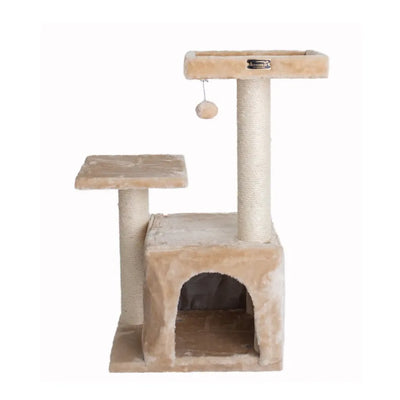 AeroMark Plush Cat Tree with Activity Levels