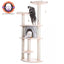 Armarkat 64" Real Wood Cat Tree W Sractch Sisal Post - Your Pet Connection