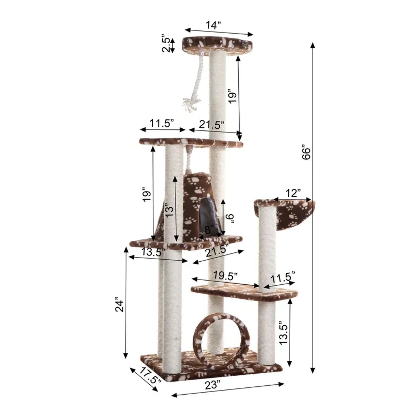 Armarkat Cat Tree Hammock Bed for Cats and Kittens, A6601 - Your Pet Connection