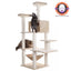 Armarkat Real Wood 72" Beige Cat Tree SratchIng Post A7202 - Your Pet Connection