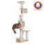 74 " H Real Wood Cat Tree With Cured Sisal Posts A7463 - Your Pet Connection