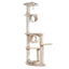 74 " H Real Wood Cat Tree With Cured Sisal Posts A7463 - Your Pet Connection