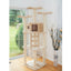 Armarkat Multi-function Real WOOD Cat Tower Beige - Your Pet Connection