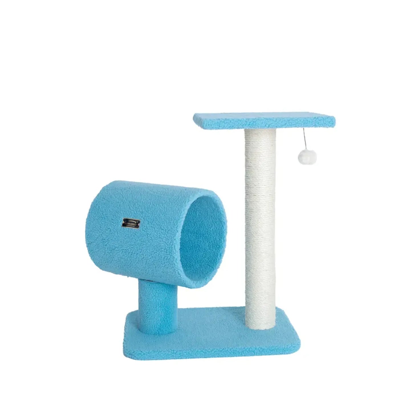 Armarkat Sky Blue 25" Cat Tree, Real Wood Scratcher for Cats - Your Pet Connection