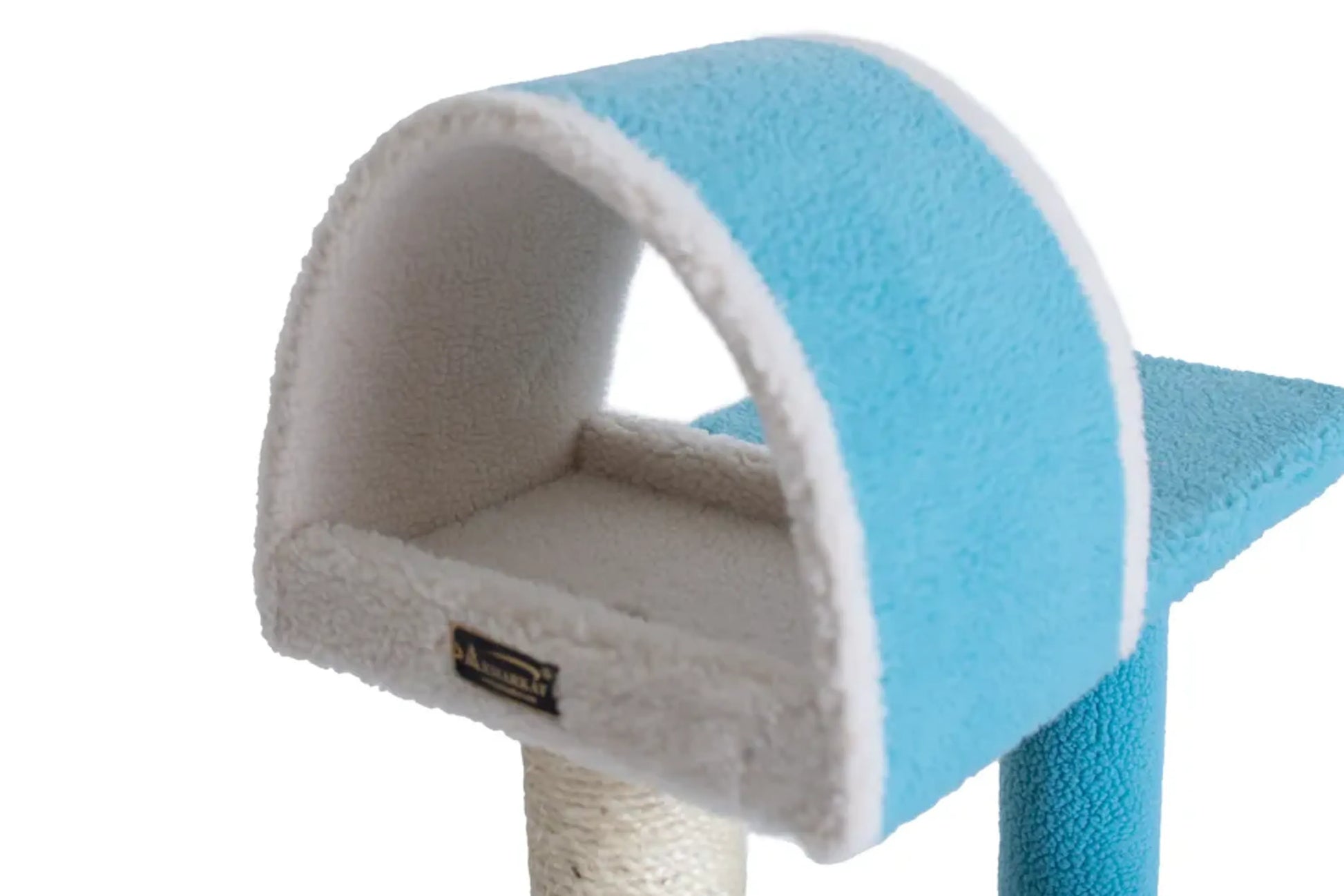 Armarkat Sky Blue 29" Cat Tree Real Wood Cat Tunnel - Your Pet Connection