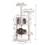 Armarkat Ivory 57" High Cat tree, Fleece Covered Cat Climber - Your Pet Connection