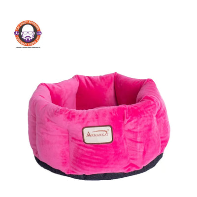 AeroMark Pink Velvet Pet Bed Extra Small