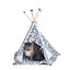 AeroMark Cat Teepee Bed with Waterproof Base