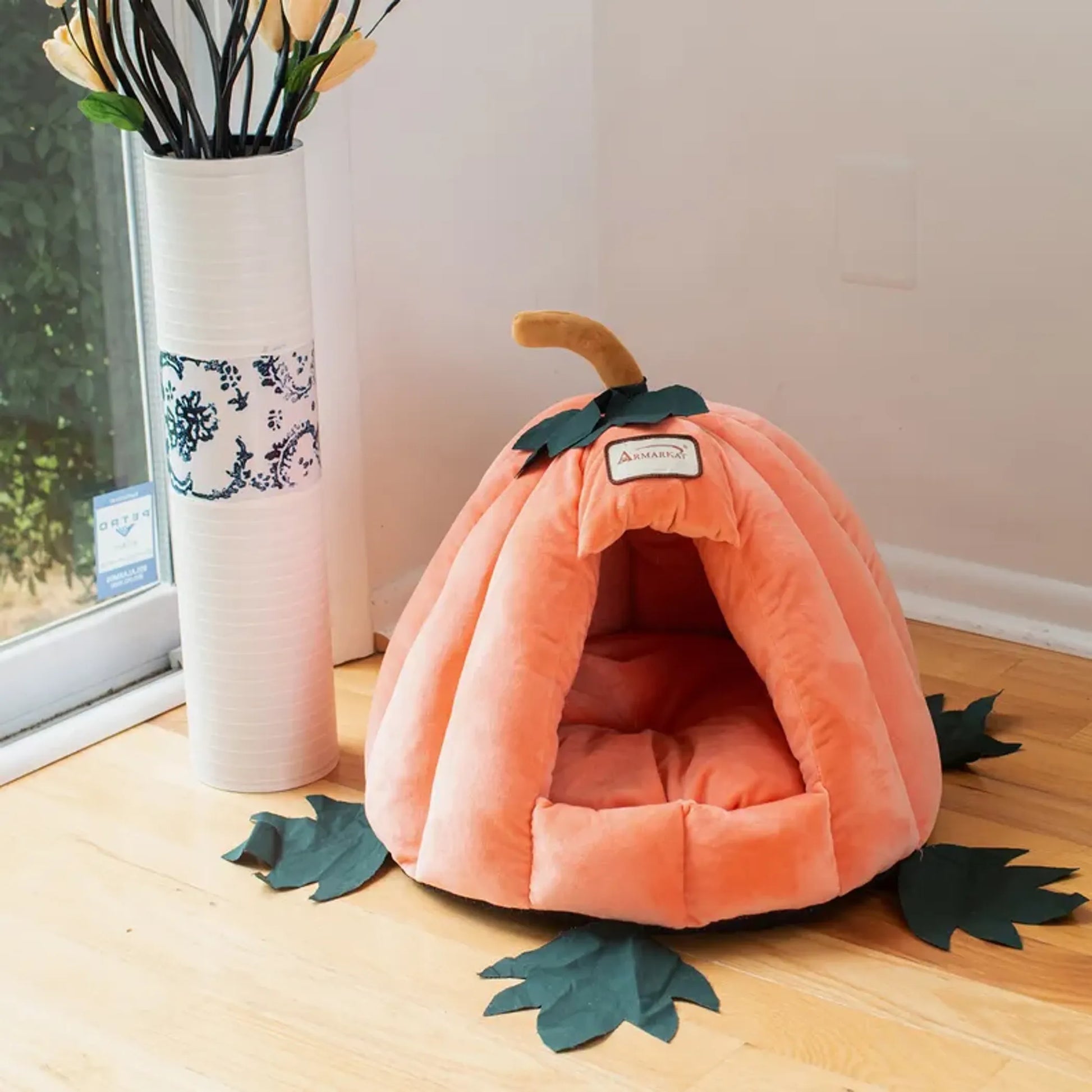 Armarkat Cat Bed C85CCS PumpkIn Shape - Your Pet Connection
