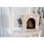 GleePet 57" H Cat Tree Beige Real Wood Cat Indoor House - Your Pet Connection