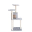 GleePet 57-Inch Cat Tree Two-Door Real Wood Condo Gray - Your Pet Connection