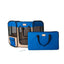Armarkat PP001B-M Portable Pet Playpen In Blue and BGE Combo - Your Pet Connection