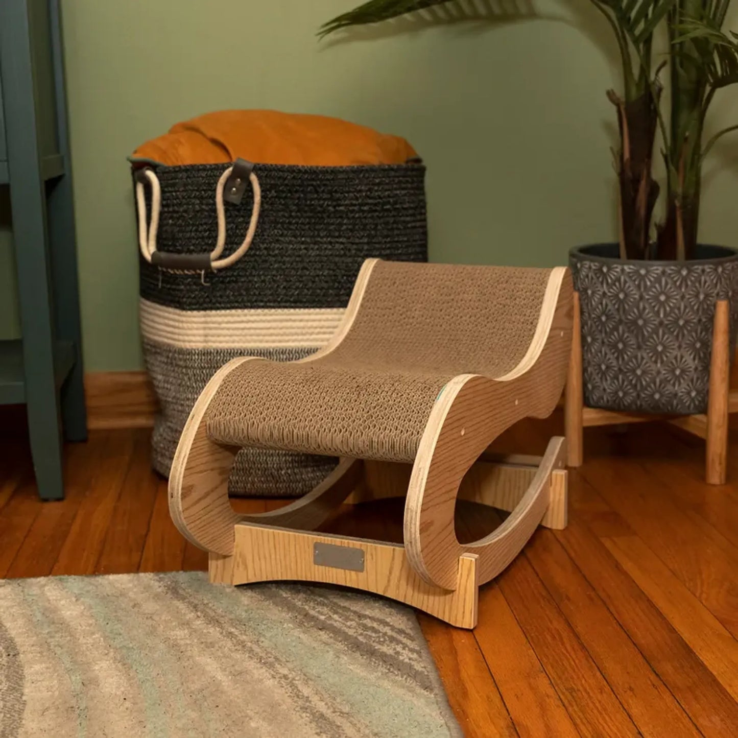 Medium Cat Rocking Chair, Detachable Cat Swing Chair S1302 - Your Pet Connection