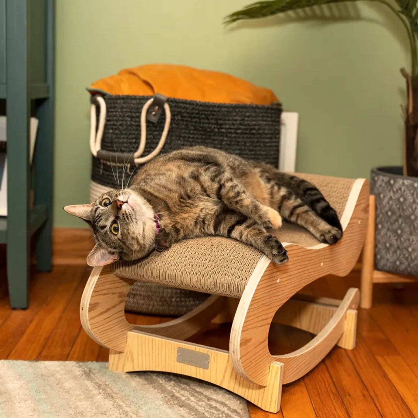 Medium Cat Rocking Chair, Detachable Cat Swing Chair S1302 - Your Pet Connection