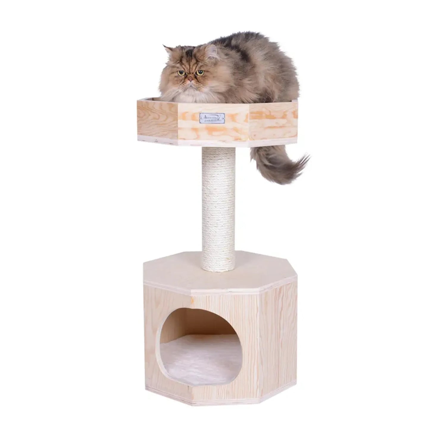 Armarkat Premium Scots Pine 29" Cat Tree W Perch and Condo - Your Pet Connection