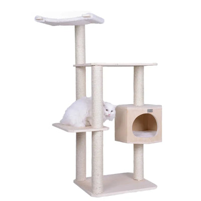 Armarkat Premium Scots Pine 54-Inch Cat Tree W Three Levels - Your Pet Connection