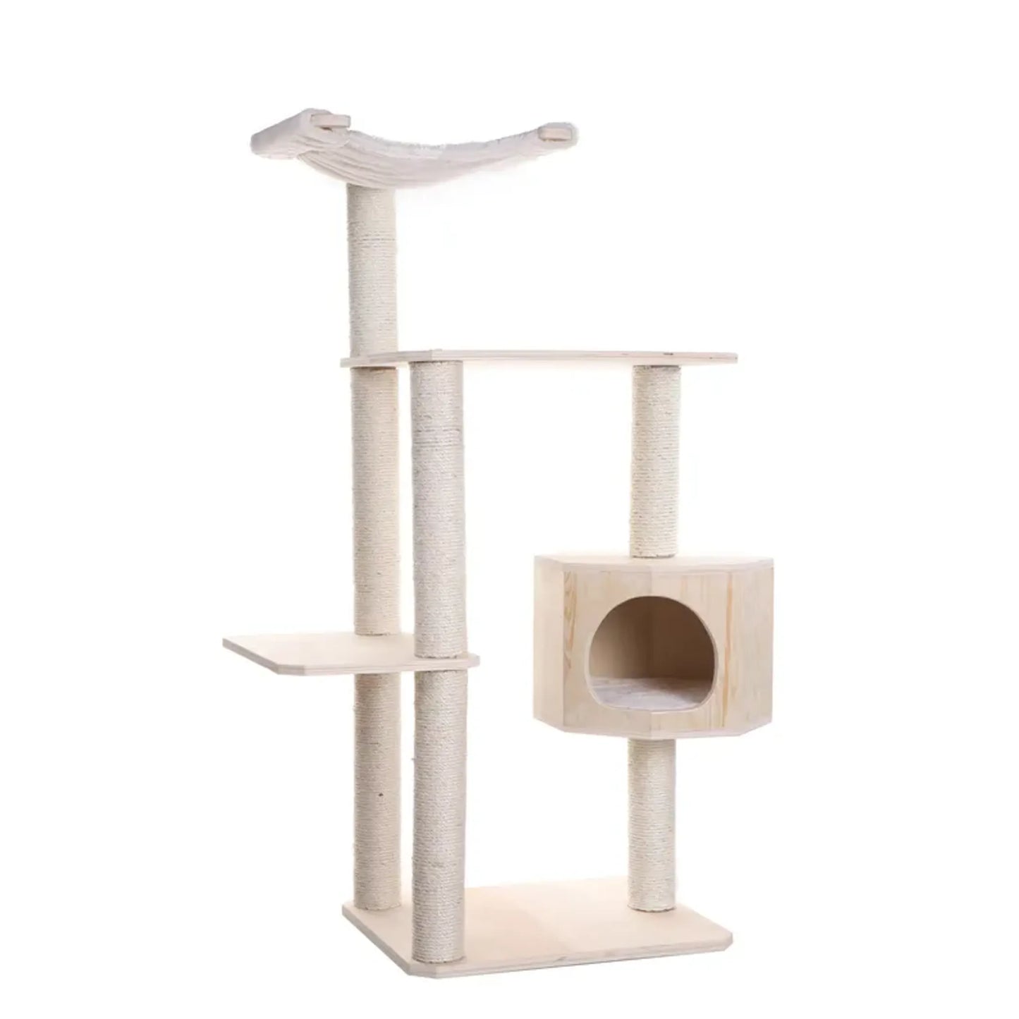 Armarkat Premium Scots Pine 54-Inch Cat Tree W Three Levels - Your Pet Connection