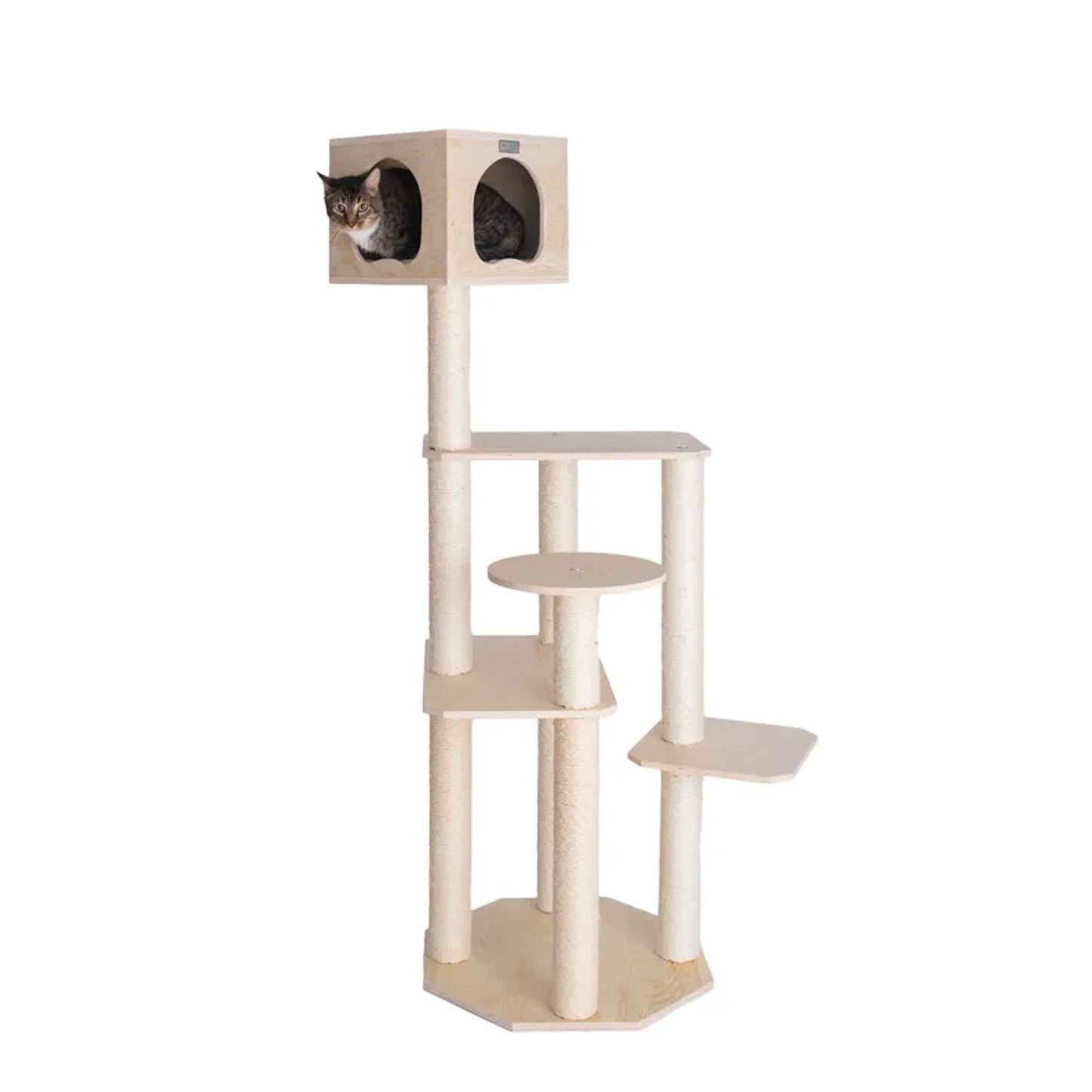 Armarkat Premium Scots Pine 69-Inch Cat Tree W Five Levels - Your Pet Connection