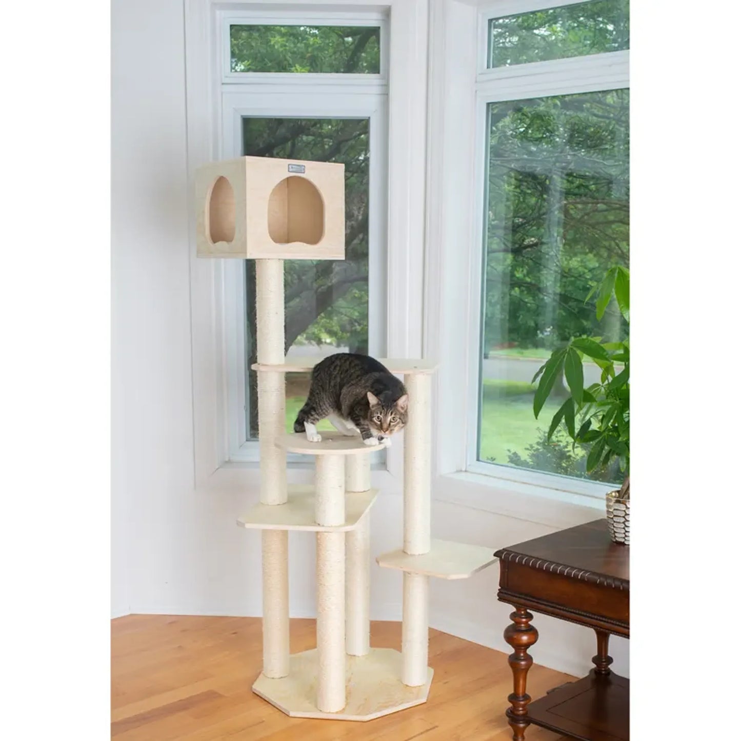 Armarkat Premium Scots Pine 69-Inch Cat Tree W Five Levels - Your Pet Connection