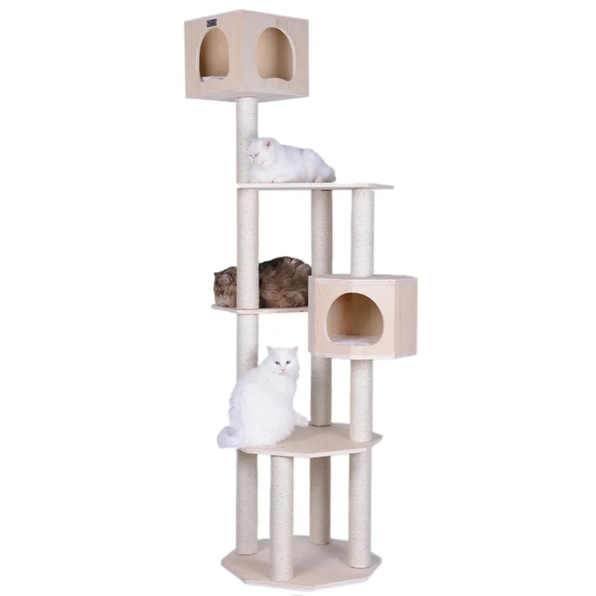 Armarkat Premium Scots Pine Cat TreeTall Sturdy Cat Tower - Your Pet Connection