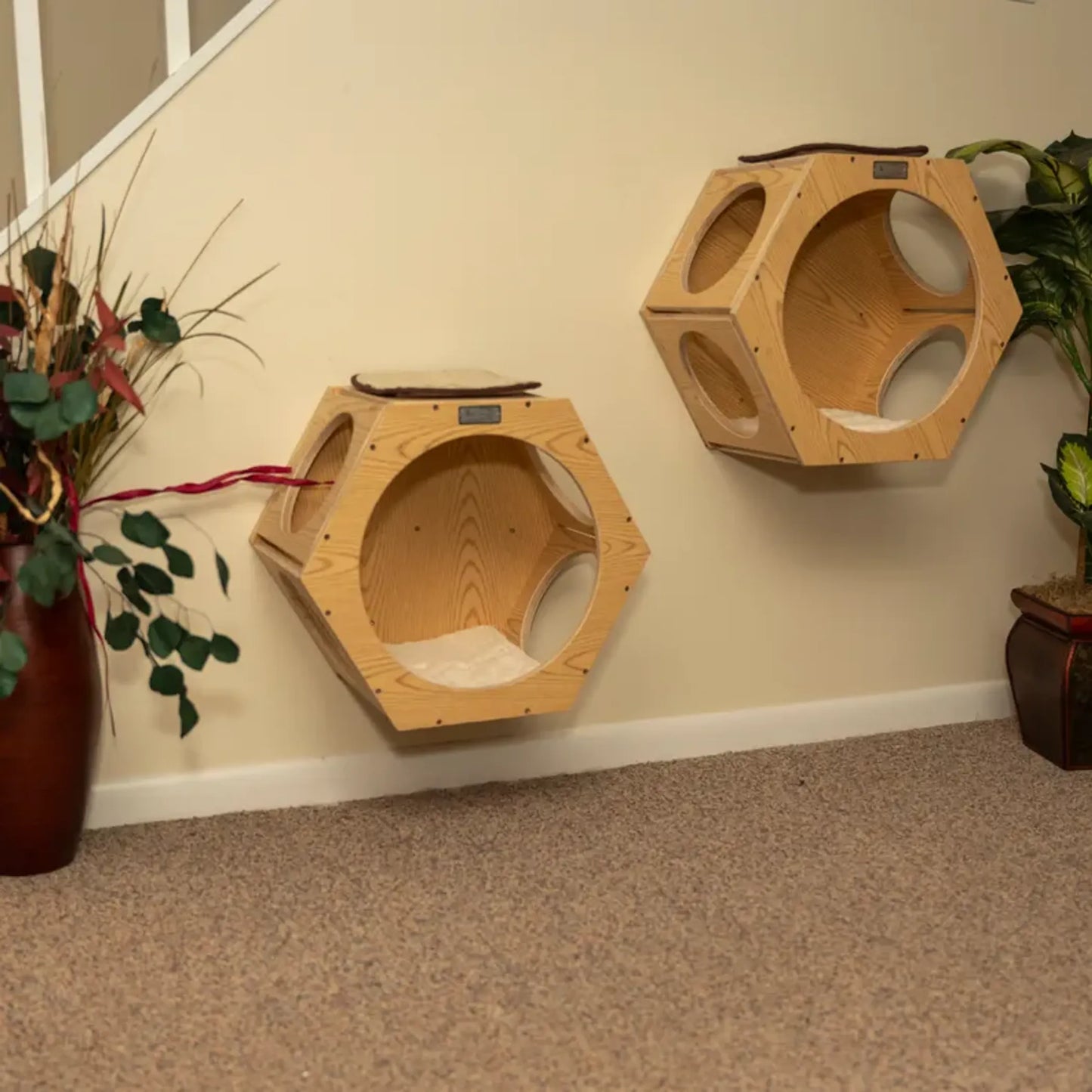 Armarkat Wall Series: Set of Two Wall Tree Additions W2107A - Your Pet Connection