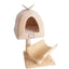 Armarkat X3007 Cat Condo, Real Wood Cat Scratching Post - Your Pet Connection