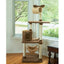 Real Wood 70" Cat tree With Scratch posts, Hammock for Cats - Your Pet Connection