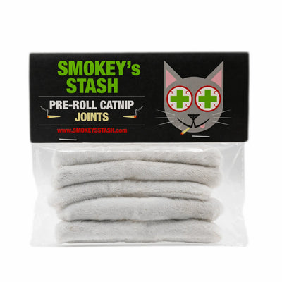 Smokey's Stash Whimsical Catnip Joints - 4.5 Inch