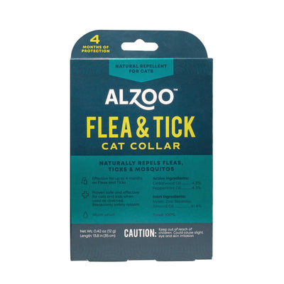 ALZOO Plant-Based Flea & Tick Collar Cat - Your Pet Connection