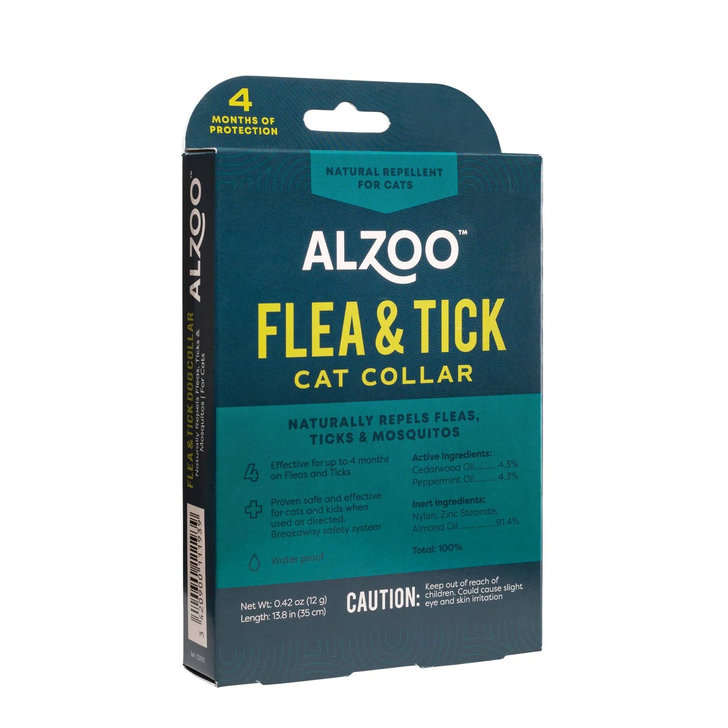 ALZOO Plant-Based Flea & Tick Collar Cat - Your Pet Connection