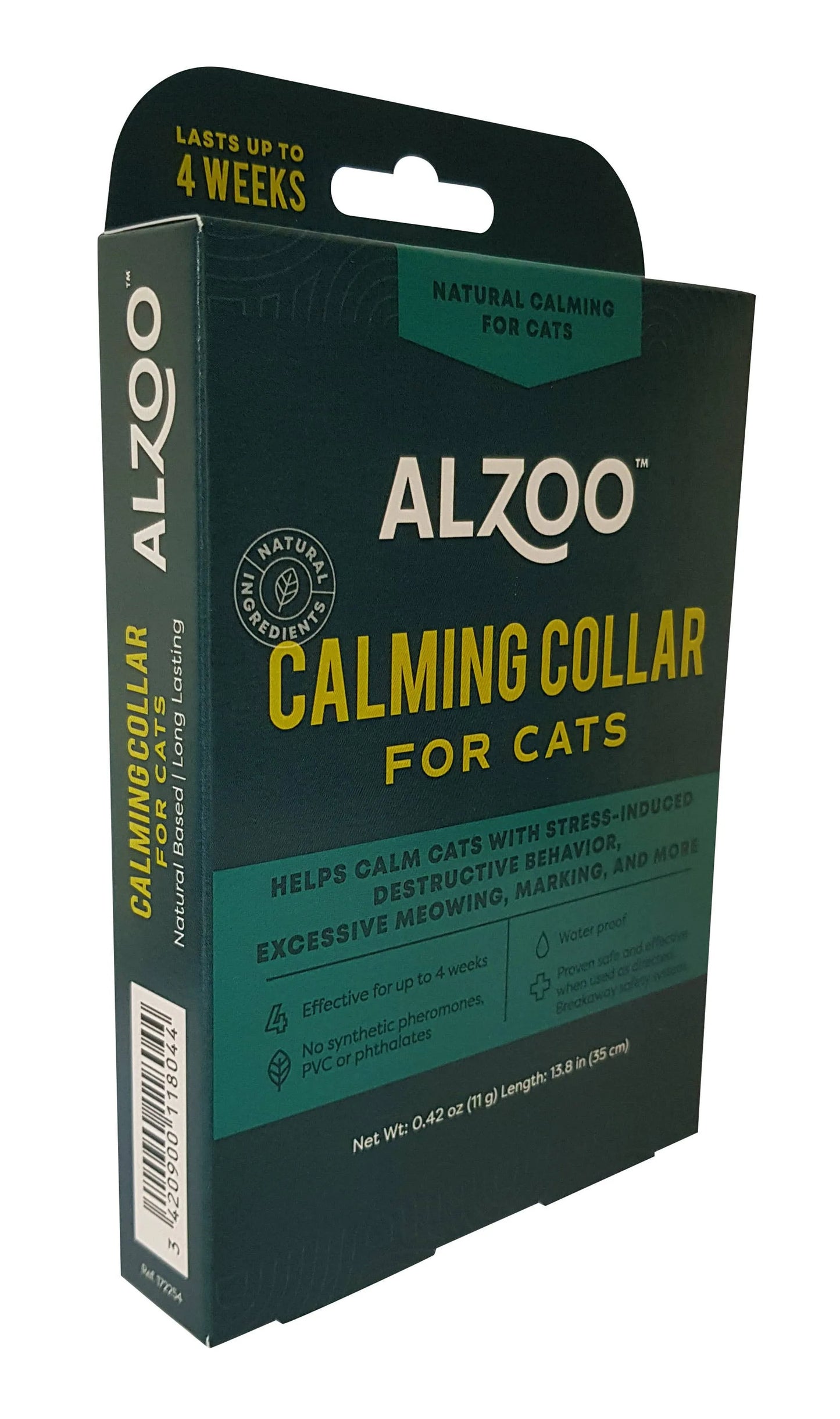 ALZOO Calming Collar for Cats 13.8 in