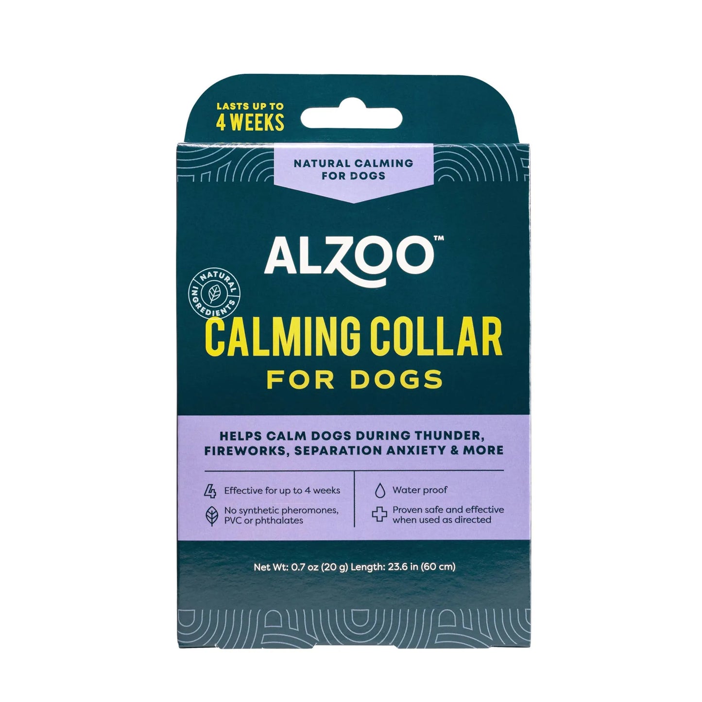 ALZOO Plant-Based Calming Collar for Dogs - Your Pet Connection