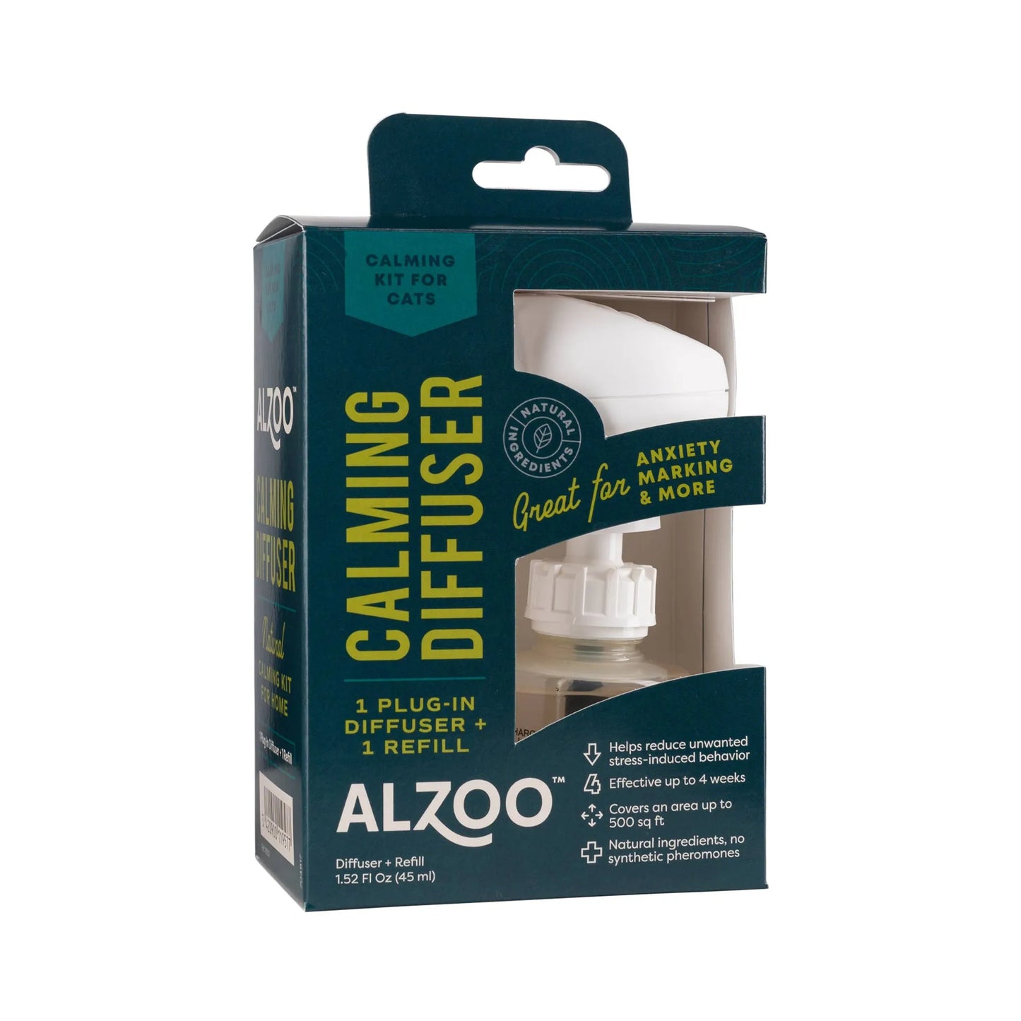 ALZOO Plant-Based Calming Plug-in Diffuser Kit - Cat - Your Pet Connection
