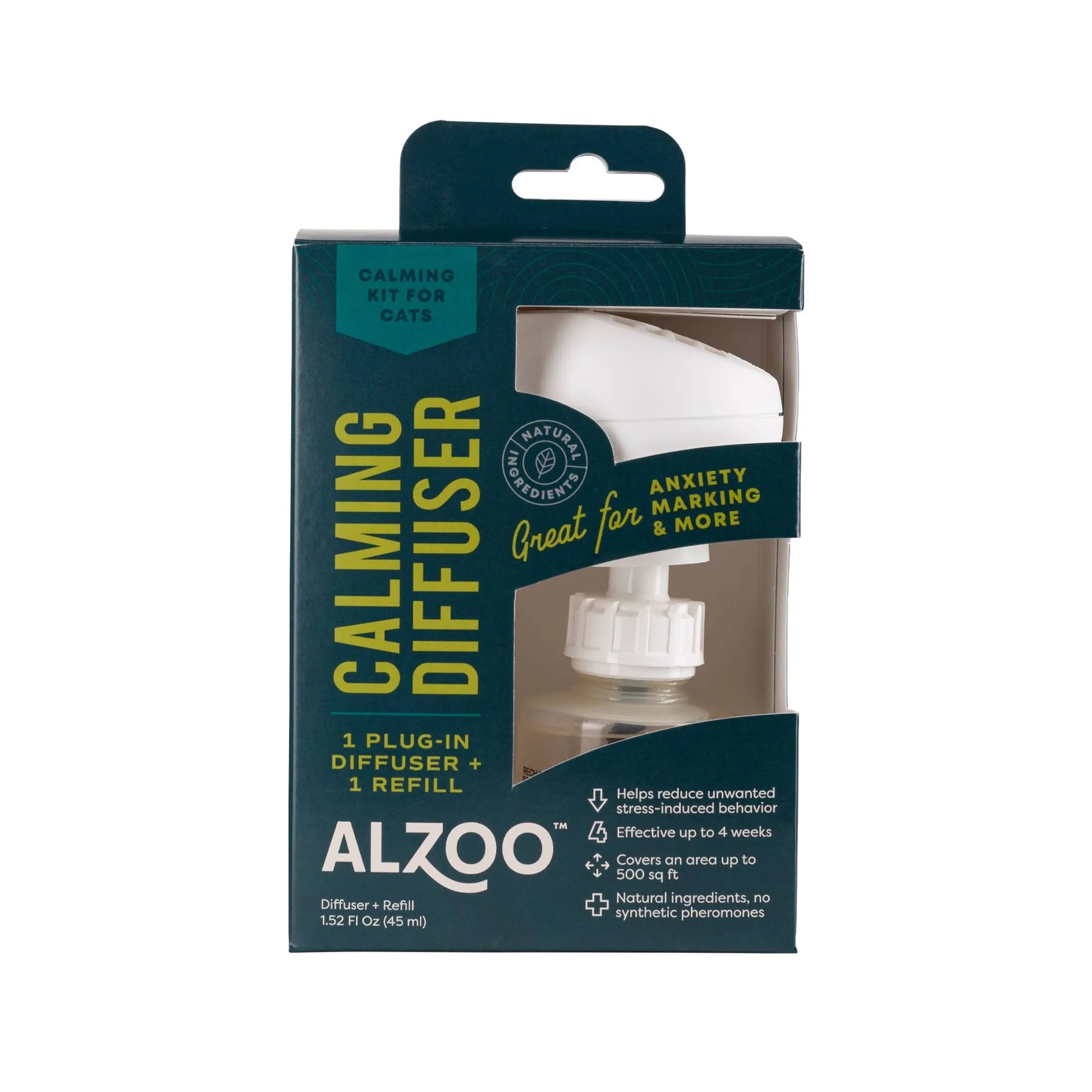 ALZOO Plant-Based Calming Plug-in Diffuser Kit - Cat - Your Pet Connection