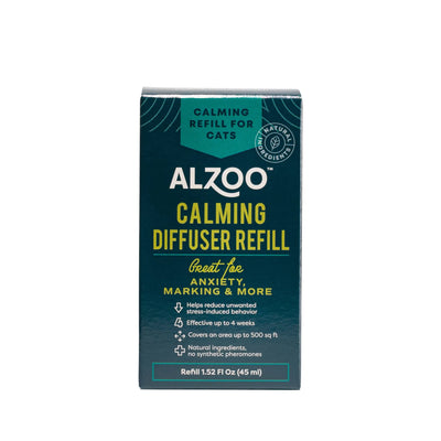 ALZOO Calming Diffuser Refill for Cats 1.52 fl oz